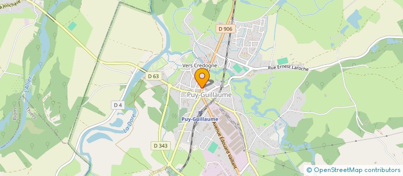 localisation de l'entreprise MORRIS & POLMANN  PUY-GUILLAUME