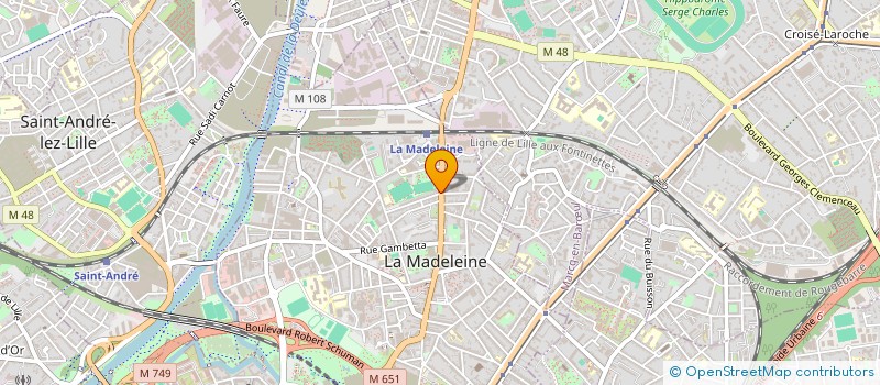 localisation de l'entreprise MORRISON  LA MADELEINE