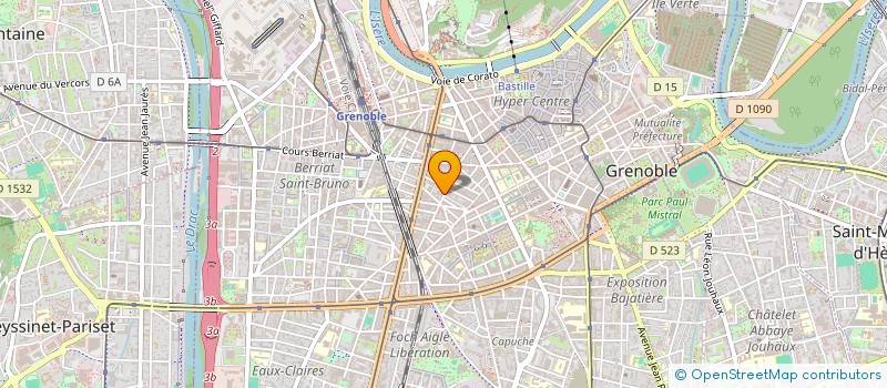 localisation de l'entreprise MORRISON HOTEL  GRENOBLE