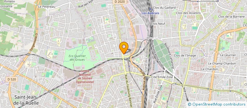 localisation de l'entreprise MORRO à ORLEANS