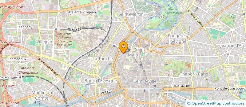 localisation de l'entreprise MORS  RENNES