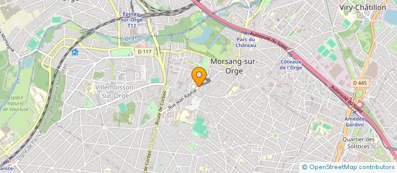 localisation de l'entreprise MORSANG GR à MORSANG-SUR-ORGE