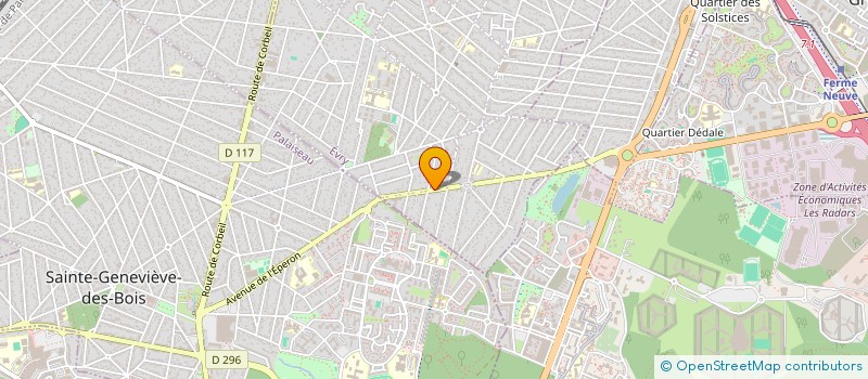 localisation de l'entreprise MORSANG IMMOBILIER  LE PLESSIS-PATE