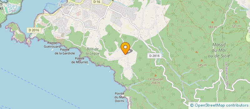 localisation de l'entreprise MORSIANI à SIX-FOURS-LES-PLAGES