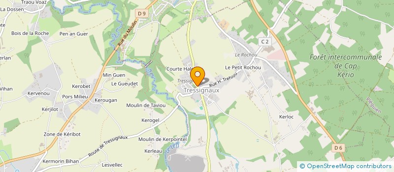 localisation de l'entreprise MORSKOUL MUSIC  TRESSIGNAUX