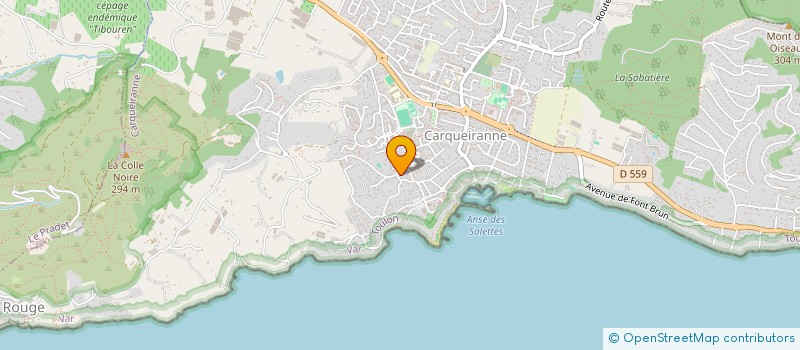 localisation de l'entreprise MORSUCCI  CARQUEIRANNE