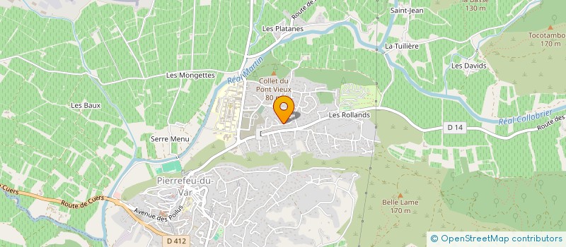 localisation de l'entreprise MORSY  PIERREFEU-DU-VAR