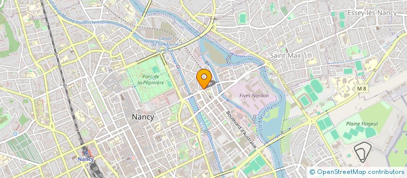 localisation de l'entreprise MORT AUX CONS PRODUCTIONS  NANCY