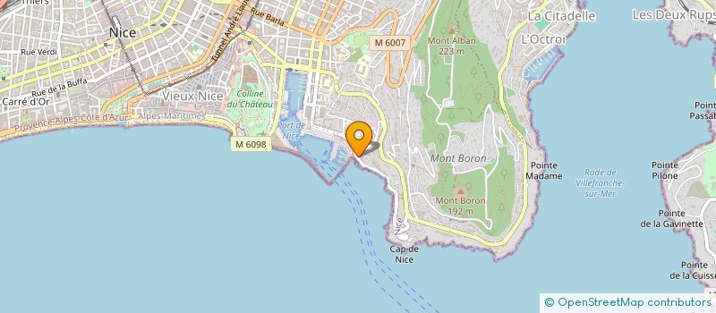 localisation de l'entreprise MORTAGNE INVESTISSEMENTS à NICE