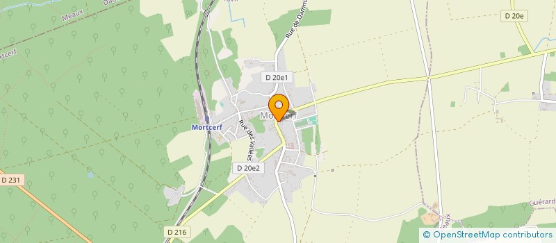 localisation de l'entreprise MORTCERF SPORT UNION  MORTCERF