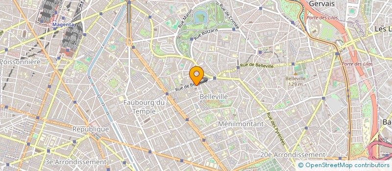 localisation de l'entreprise MORTEL PRODUCTIONS  PARIS