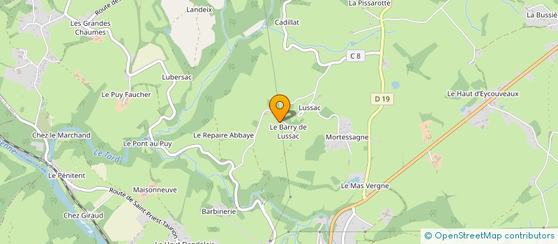 localisation de l'entreprise MORTESSAGNE à SAINT-LEONARD-DE-NOBLAT