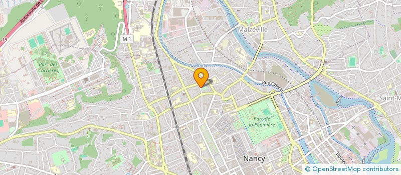 localisation de l'entreprise MORTEVILLE PRODUCTION  NANCY