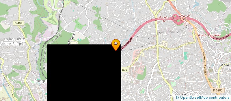 localisation de l'entreprise MORTEX à MOUGINS