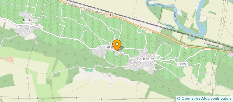 localisation de l'entreprise MORTIER JOHAN  BOURSAULT