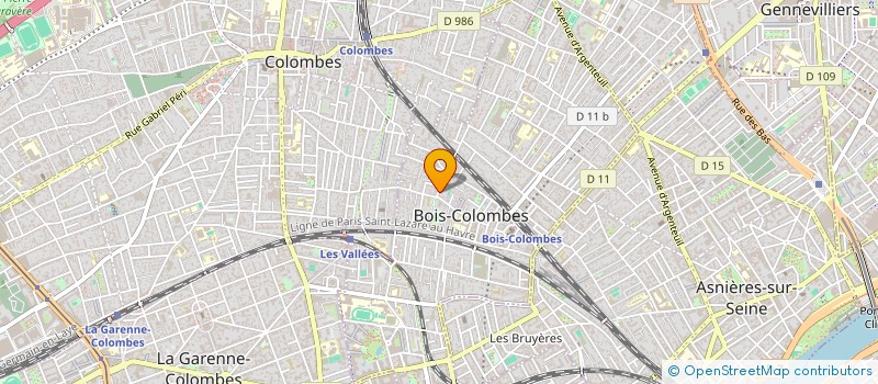 localisation de l'entreprise MORTIER PAGES INDIVISION à BOIS-COLOMBES