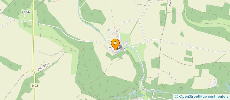 localisation de l'entreprise MORTONDIEU à THEUVILLE
