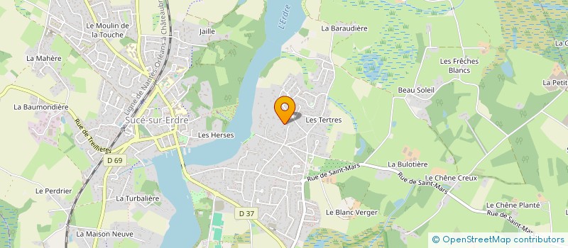 localisation de l'entreprise MORVAN  SUCE-SUR-ERDRE