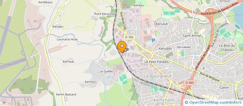 localisation de l'entreprise MORVAN ET CO  LORIENT