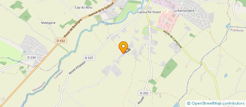 localisation de l'entreprise MORVAN & FILS  SAMATAN