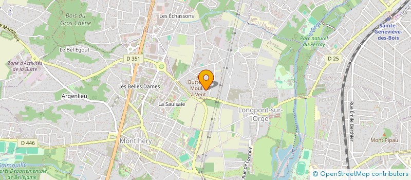 localisation de l'entreprise MORVAN FRERES à LONGPONT-SUR-ORGE