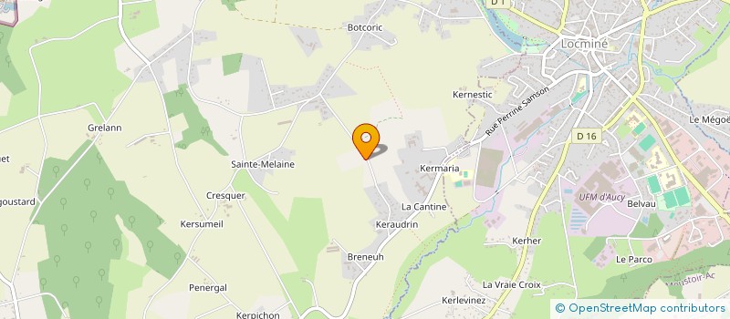 localisation de l'entreprise MORVAN FRERES SARL à LA CHAPELLE-NEUVE