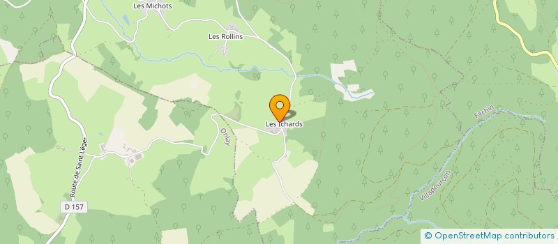 localisation de l'entreprise MORVAN MOBILITE INTERNATIONALE  SAINT-LEGER-DE-FOUGERET