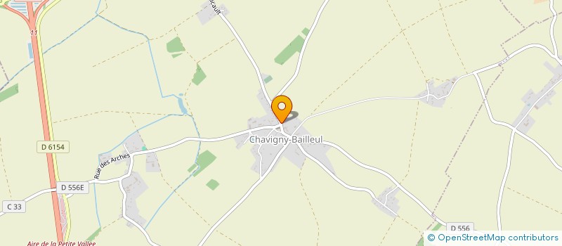 localisation de l'entreprise MORVAN-NORMANDIE  CHAVIGNY-BAILLEUL