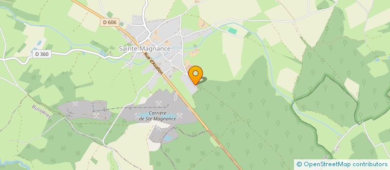 localisation de l'entreprise MORVAN PAYSAGE  SAINTE-MAGNANCE