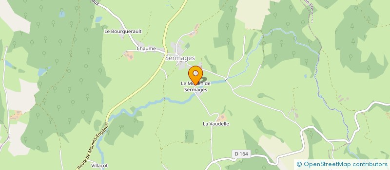 localisation de l'entreprise MORVAN RANDO à SERMAGES