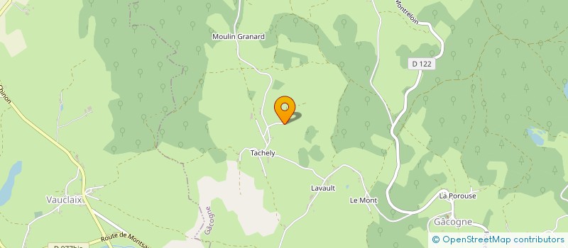 localisation de l'entreprise MORVAN SERVICES  GACOGNE