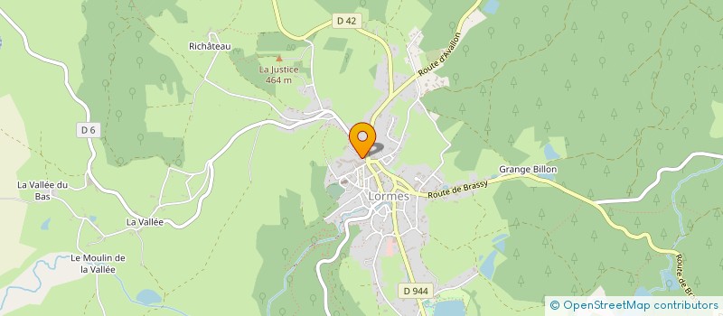 localisation de l'entreprise MORVAN TRI SPORTS  LORMES