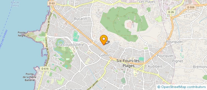 localisation de l'entreprise MORVELUS à SIX-FOURS-LES-PLAGES