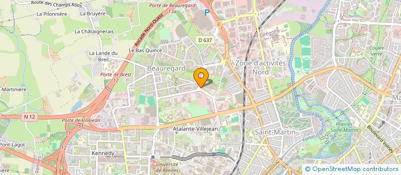 localisation de l'entreprise MORVRAN PROJECTS HOLDING  RENNES