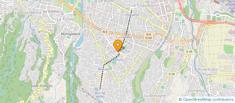 localisation de l'entreprise MORWREG à SAINT DENIS