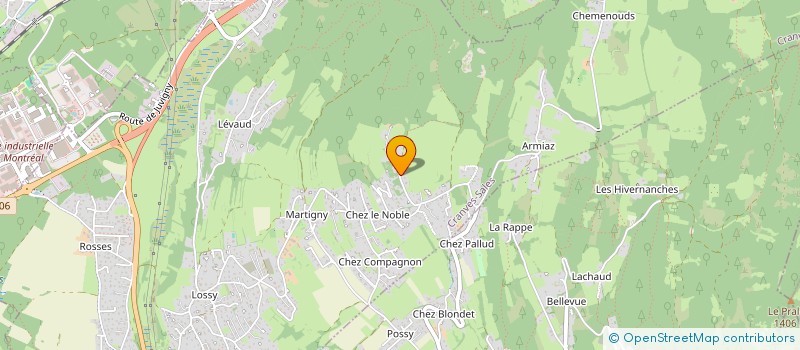 localisation de l'entreprise MORY  CRANVES-SALES