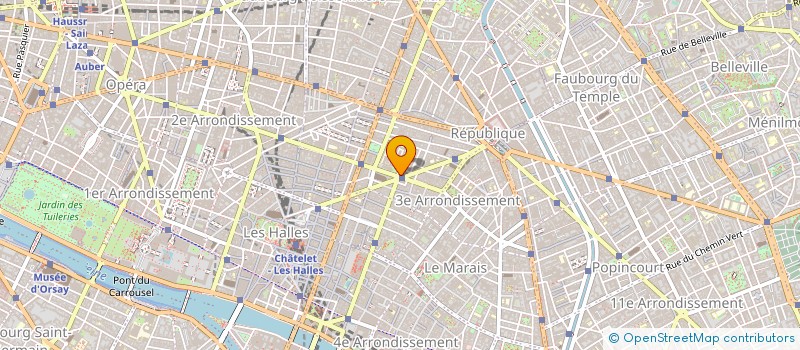 localisation de l'entreprise MORY LDI LYON à PARIS