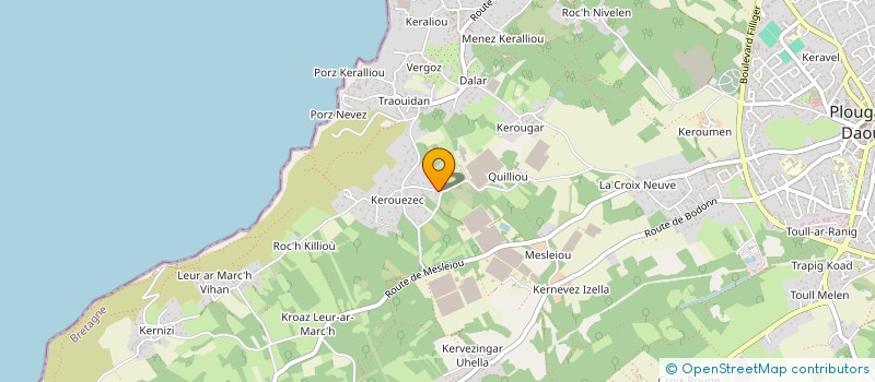 localisation de l'entreprise MORZEN  PLOUGASTEL-DAOULAS