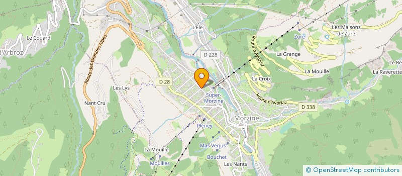 localisation de l'entreprise MORZINE PROJECT MANAGEMENT à MORZINE