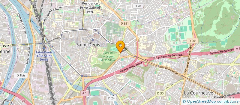 localisation de l'entreprise MOS  SAINT-DENIS