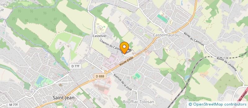localisation de l'entreprise MOS à ROUFFIAC-TOLOSAN