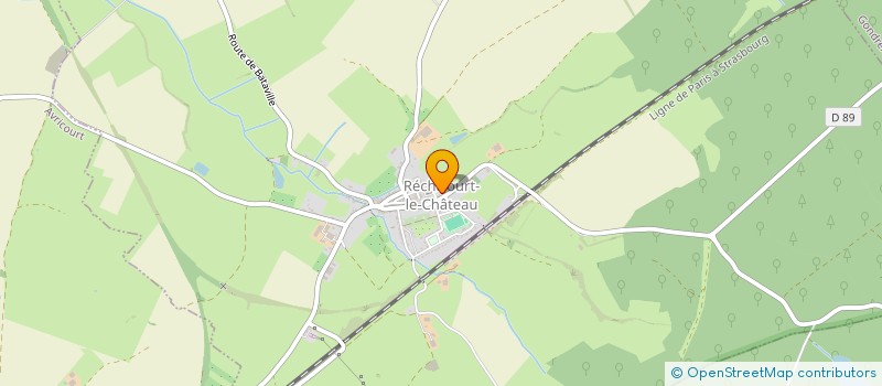 localisation de l'entreprise MOS-LAINE à RECHICOURT-LE-CHATEAU