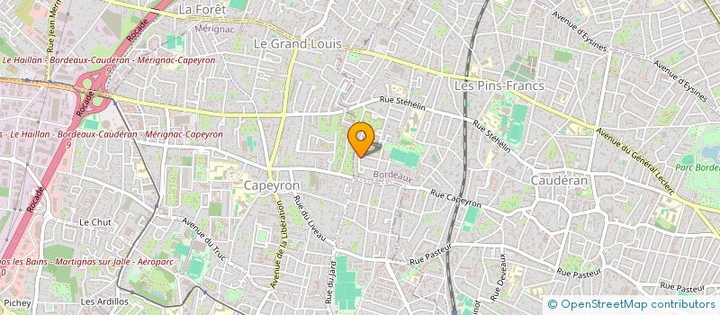 localisation de l'entreprise MOS MAITRISE D'OEUVRE à BORDEAUX