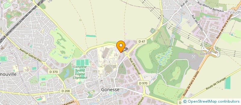 localisation de l'entreprise MOS STYLE  GONESSE