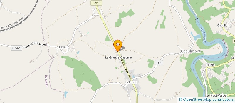 localisation de l'entreprise MOSABRIC à CEAULMONT