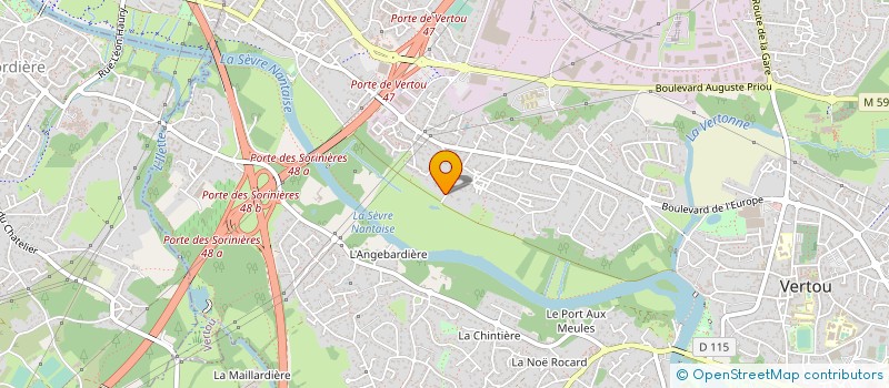 localisation de l'entreprise MOSABRIQUE  VERTOU