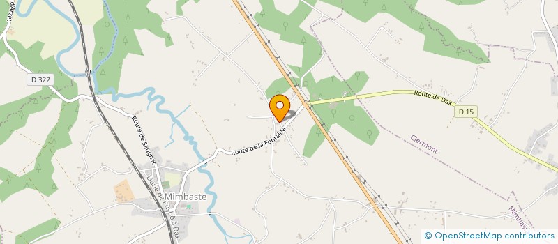localisation de l'entreprise MOSAIC 33  MIMBASTE