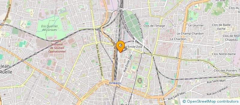 localisation de l'entreprise MOSAIC  ORLEANS