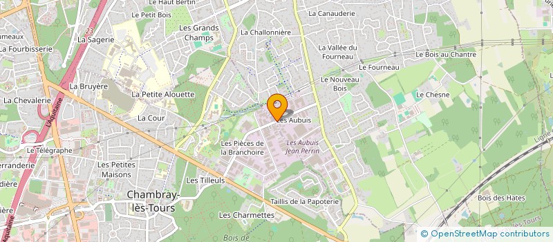 localisation de l'entreprise MOSAIC  SAINT-AVERTIN