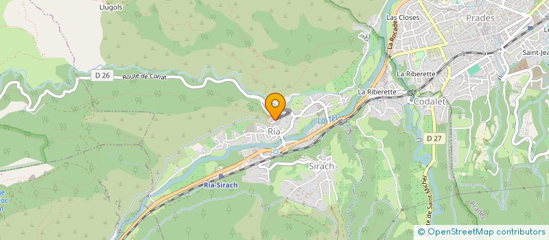 localisation de l'entreprise MOSAIC'ART  CLARA-VILLERACH